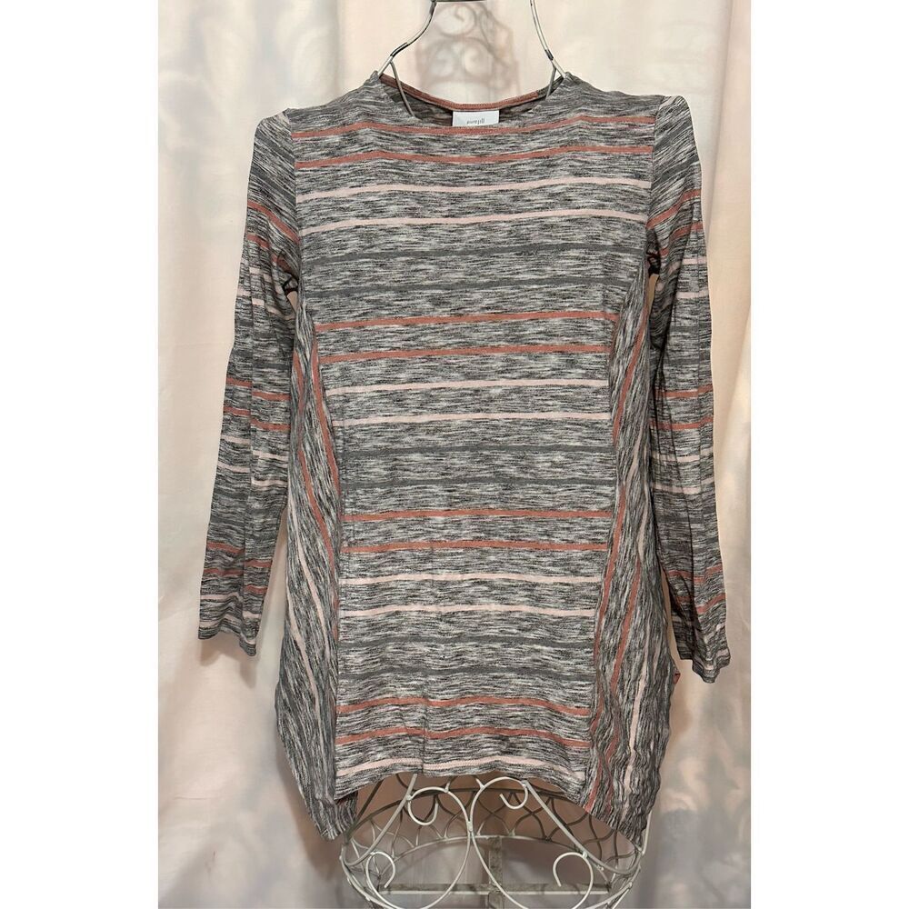 Soft and stretchy J. Jill Pure Jill Womens size small  Top 3/4 Sleeve Striped Bl
